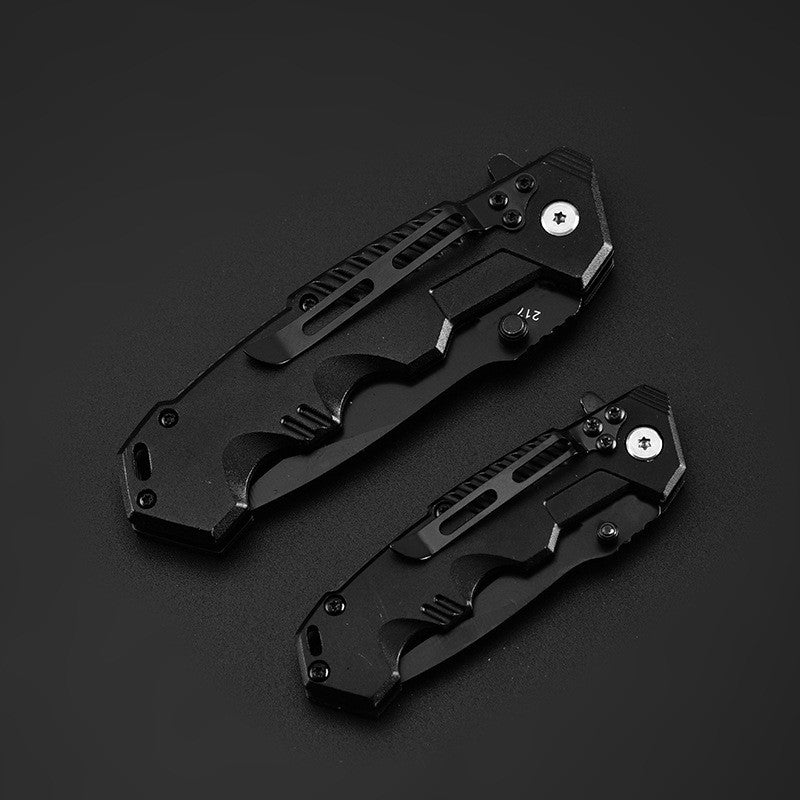 Premium Survival Klappmesser - Steel Slide