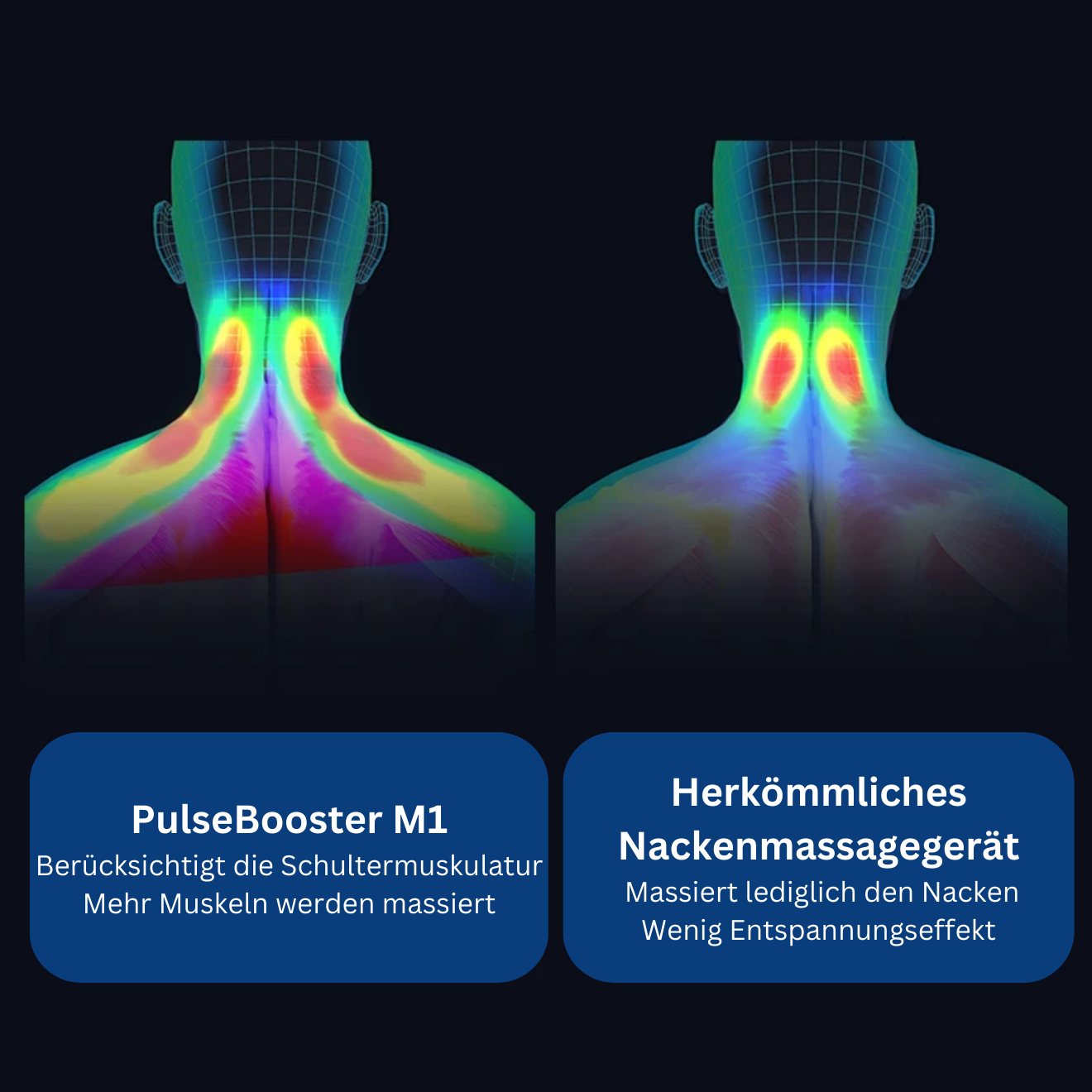 Premium Nackenmasseur - PulseBoost