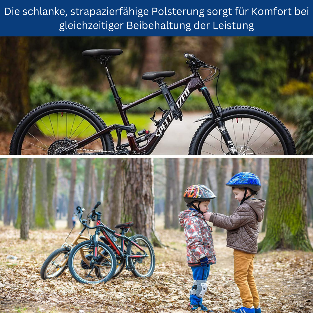 Premium Fahrradsattel - Full Convenience