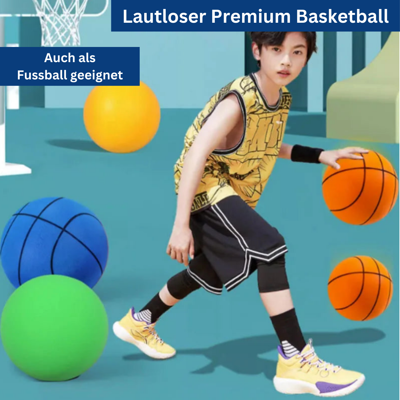 Lautloser Premium Basketball