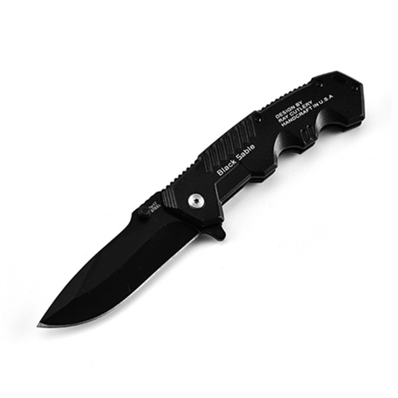 Premium Survival Klappmesser - Steel Slide